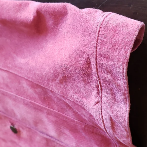 Pink Suede Jacket - Picture 11 of 12